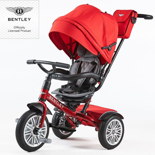 Bentley 6 in 1 Toddler Childrens Trike Dragon Red