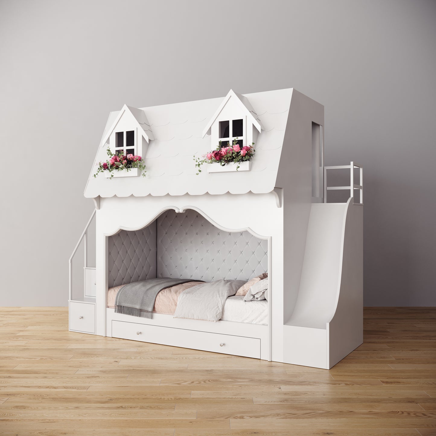 Bambizi House Luxury Toddler Childrens Bed