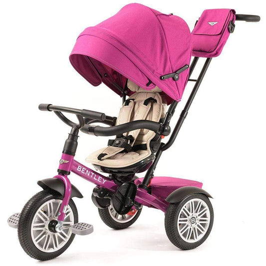 Bentley 6 in 1 Toddler Childrens Trike Fushia Pink